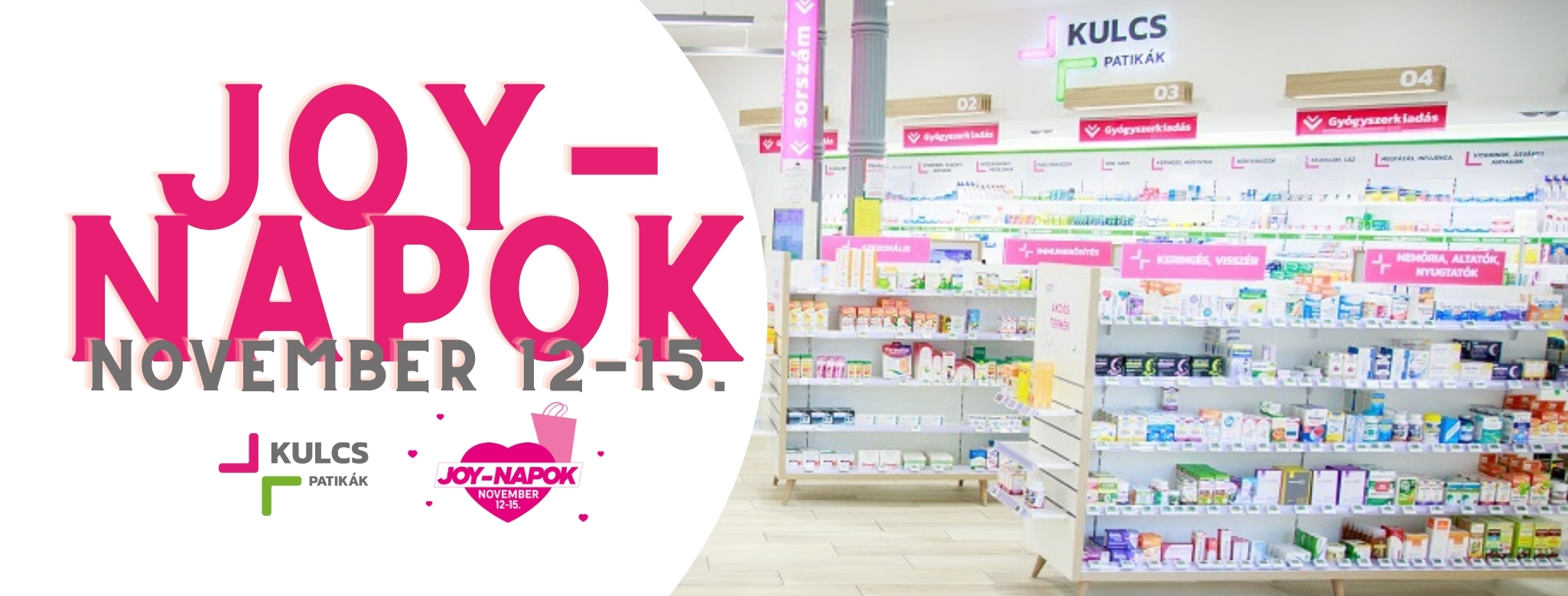 Joy-Napozunk november 12-15. között!