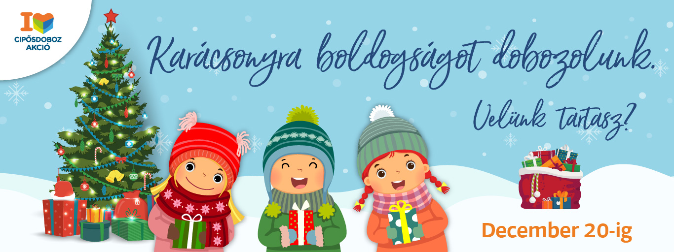 Cipősdoboz Akcióban a Kulcs Patikák - Nem marad el idén a karácsony!