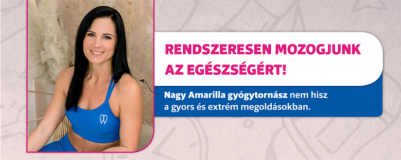 Rendszeresen mozogjunk az egészségért!