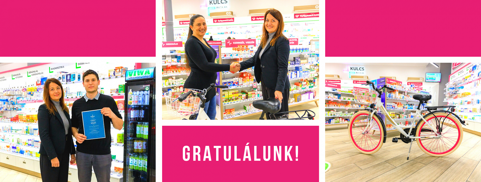 Megnyerték a biciklit és a hévízi pihenést!