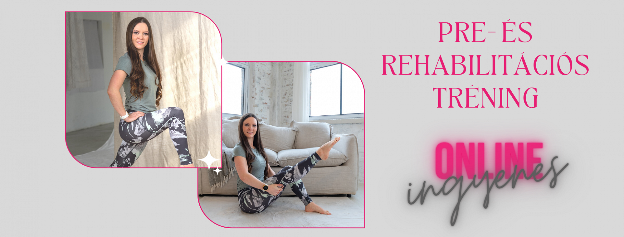 Ingyenes pre - és rehabilitációs tréning Gyócsi Dórival