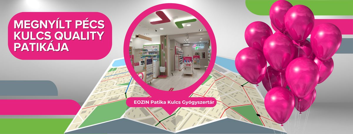 Quality patika nyitotta meg a kapuit Pécsen a Zsolnay Kulturális Negyed szomszédságában