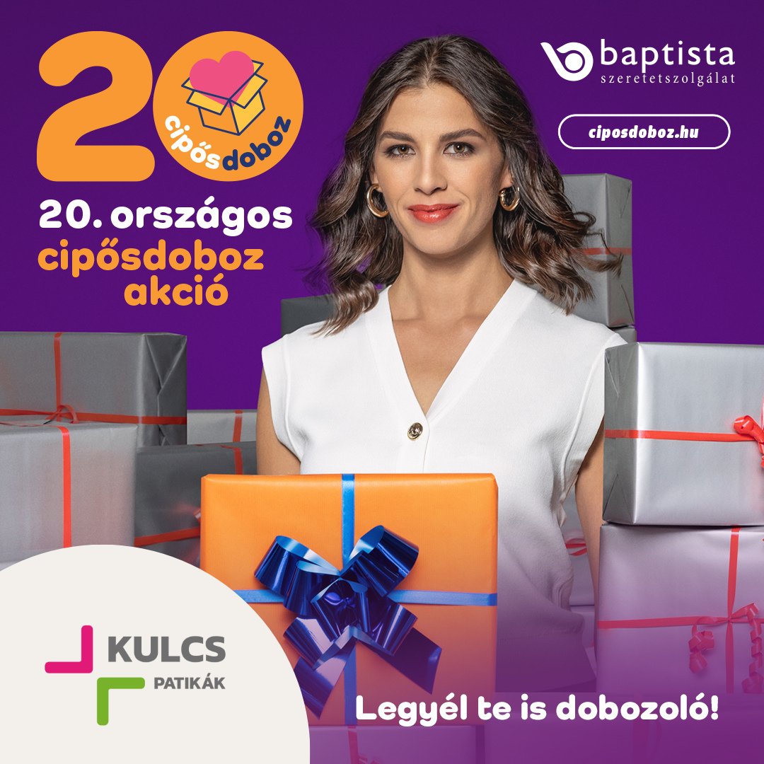 Újra dobozol a Kulcs Patikák – Dobozolj velünk Te is!