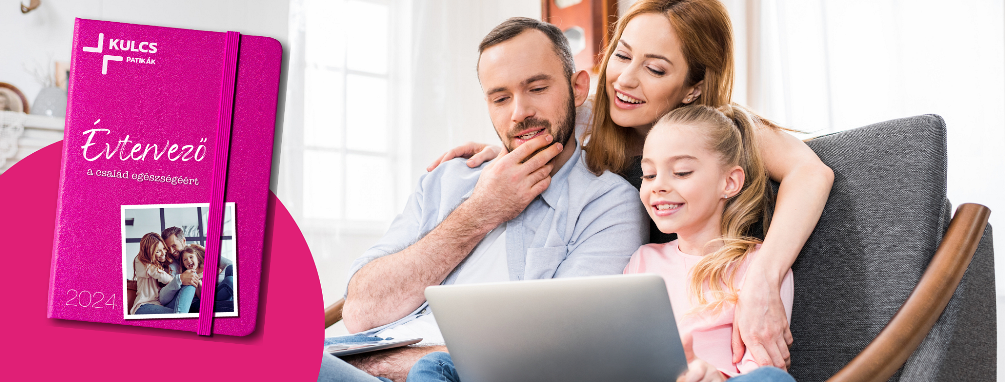 Évtervező a család egészségéért, Kulcs Patikák tippekkel – Töltsd le!