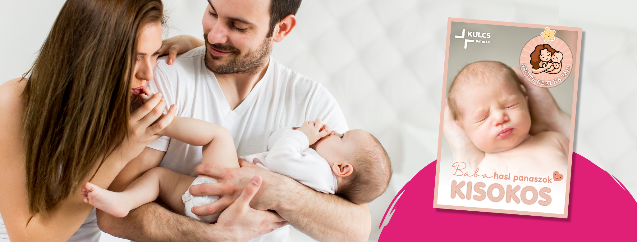 Segíts neki, ha fáj! Töltsd le kisokosunkat a baba hasi panaszokról