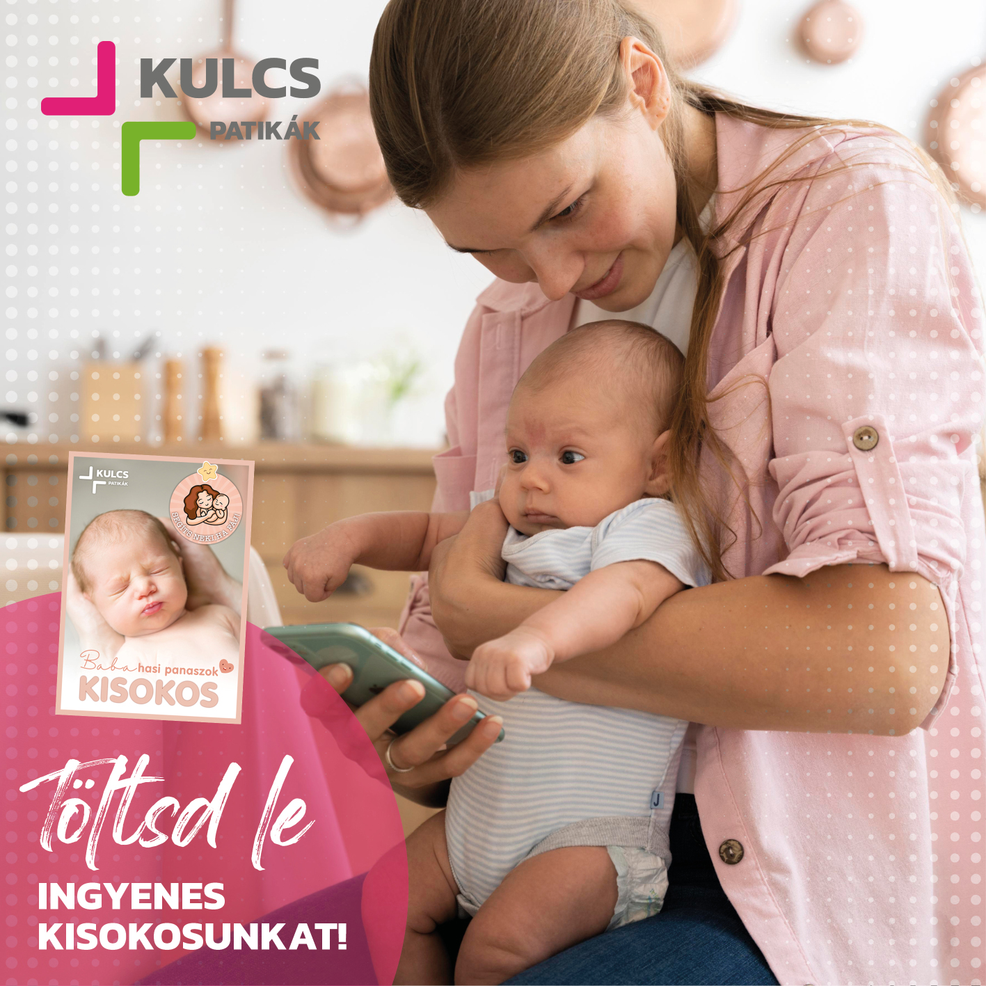 Segíts neki, ha fáj! Töltsd le kisokosunkat a baba hasi panaszokról - HAMAROSAN